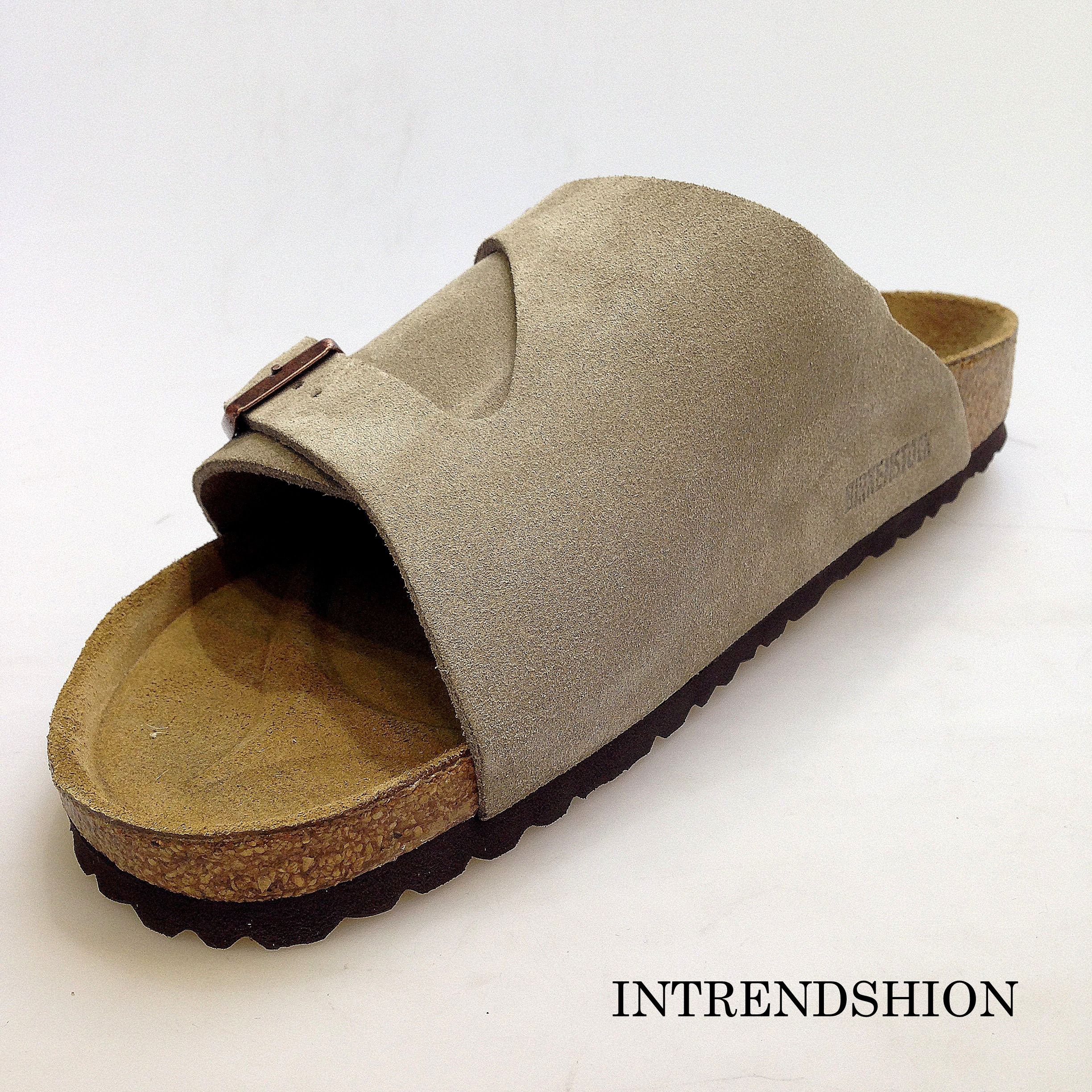 Birkenstock: Zurich Suede Taupe - INTRENDSHION Shoe Store: New Balance ...