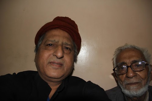 Liaqat Ali Sab From Karachi  And Me At The Hotel by firoze shakir photographerno1
