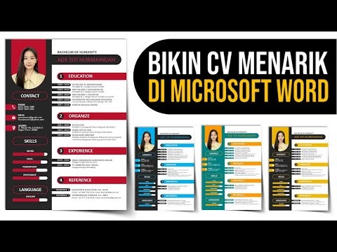 Cara Mudah Membuat CV Lamaran Kerja di Word