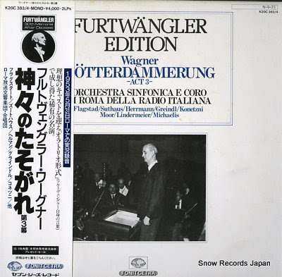 FURTWANGLER, WILHELM wagner; gotterdammerung act3