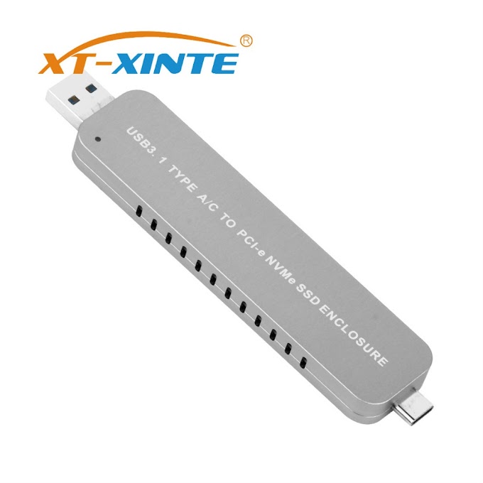XT-XINTE LM903 USB3.1 to PCI-E for NVME M.2 TYPE-A to TYPE-C TYPE-A SSD
Hard Disk Box for 2242/2260/2280 SSD