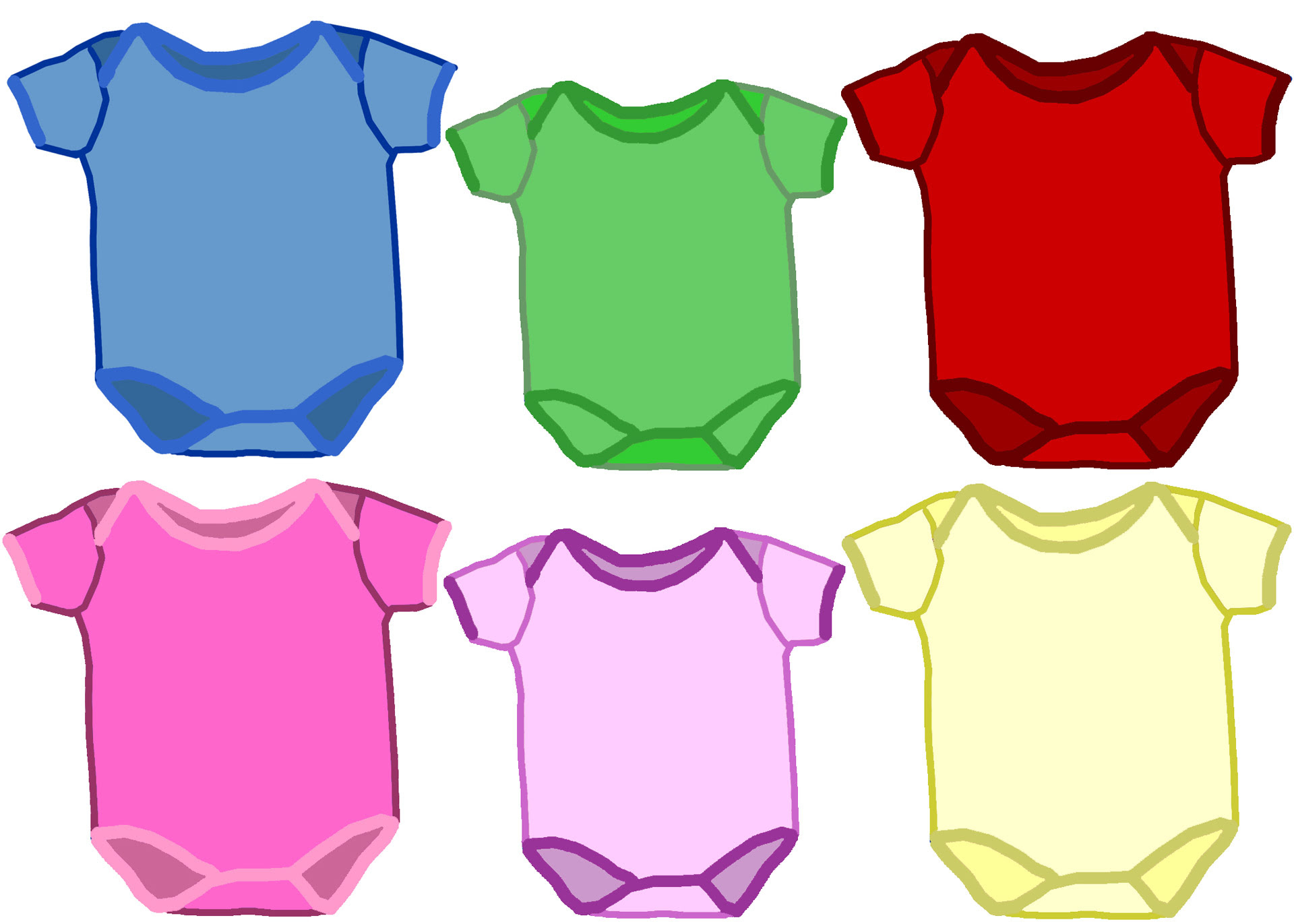 Download Onesie Vector Template Free - ClipArt Best