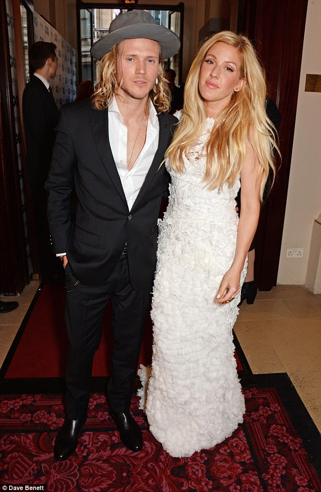 Ellie Goulding joins boyfriend Dougie Poynter at the GQ ...