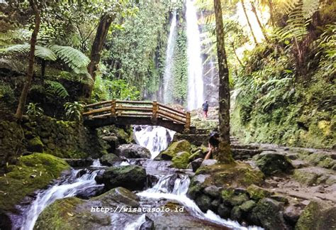 pesona air terjun jumog wisata solo raya