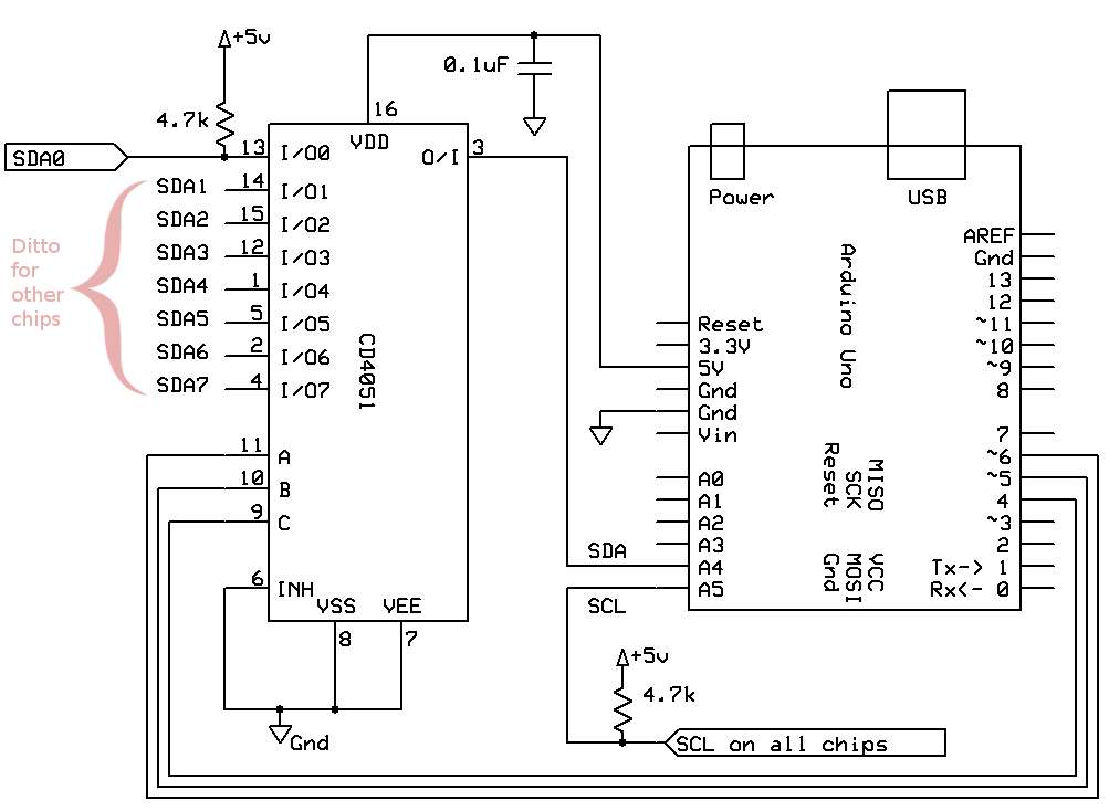 Gammon Forum Electronics Microprocessors I2c Two Wire Peripheral Interface For Arduino
