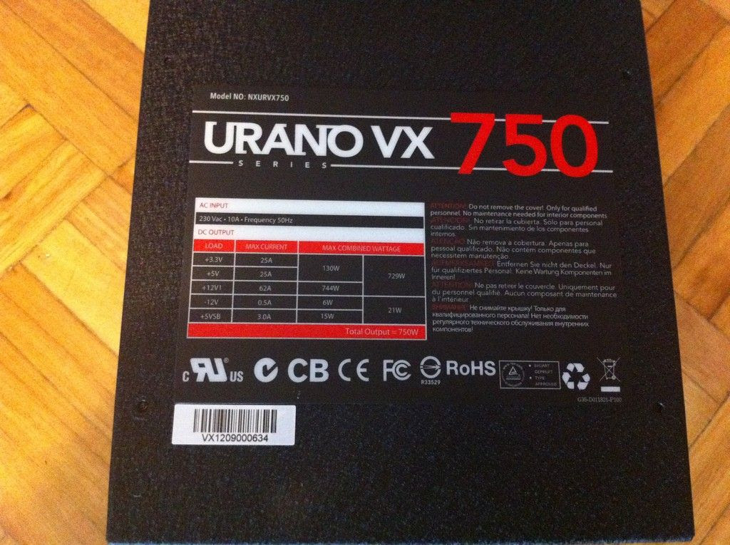 Nox Urano Vx 750