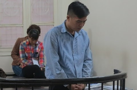  Trần Minh Hải tại phiên tòa