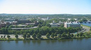 English: Harvard Business School, as seen from...
