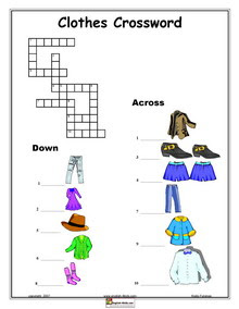 for beginner in english text printable English exercises, ESL, Clothes vocabulary vocabulary,