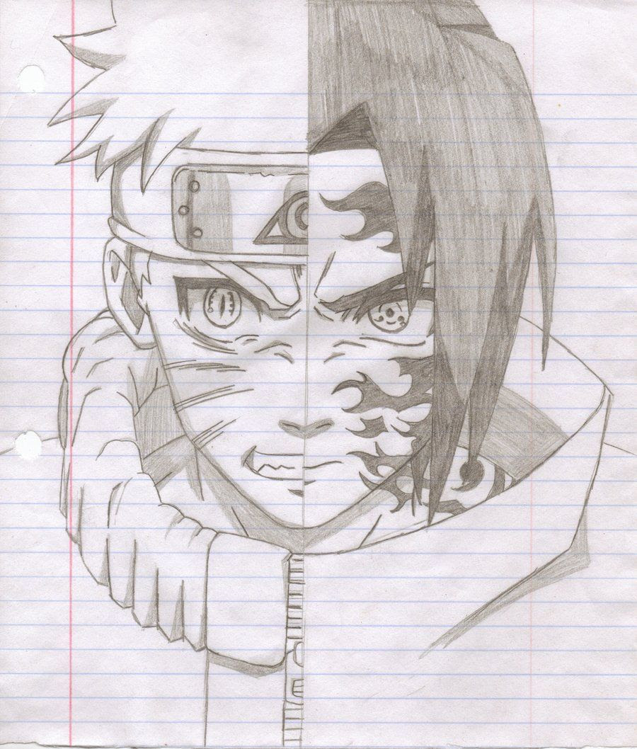 comment dessiner naruto  Les dessins et coloriage