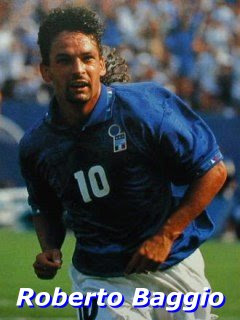 I Jcalcio モバイル版選手待受画像menu ロベルト バッジョ