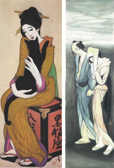 竹久梦二作品 万图壁纸网