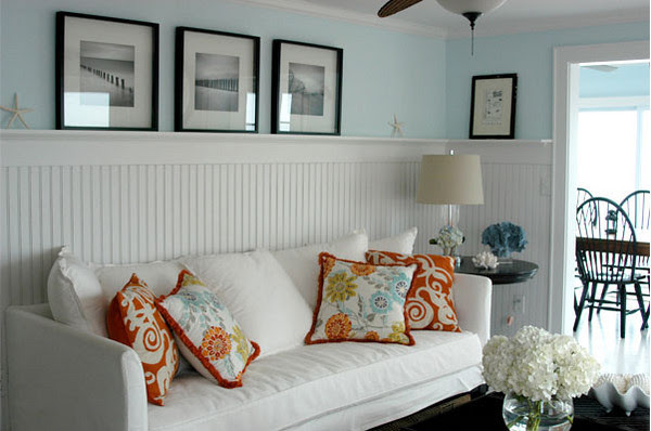 Color Scheme: Turquoise and Orange | ECLECTIC LIVING HOME