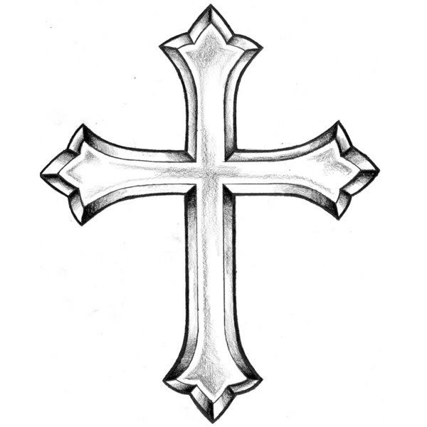 Catholic Cross Drawing | Clipart Panda - Free Clipart Images