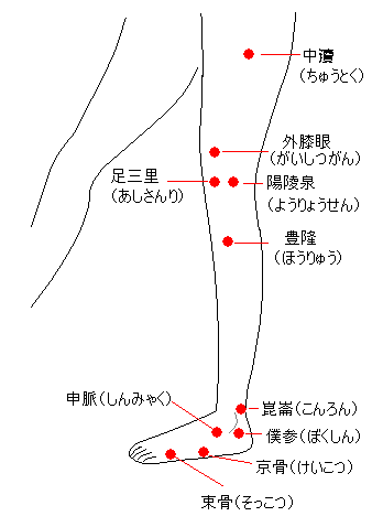 脚の外側の足つぼの位置 陰陽って何 知って得する陰陽バランスと食の健康法