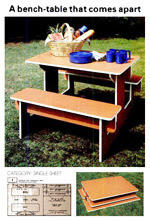Tell a Bsa knockdown picnic table plans Pergola wood plan