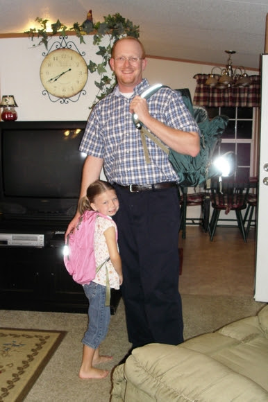 Jackie's First Day of School
