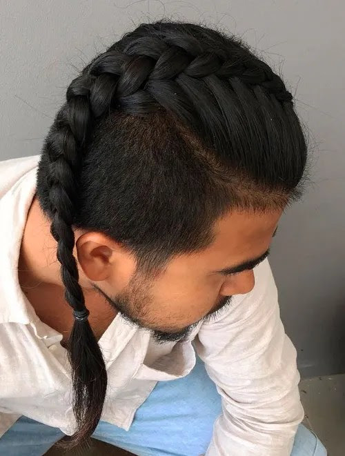 20 New Super Cool Braids Styles for Men You Can`t Miss
