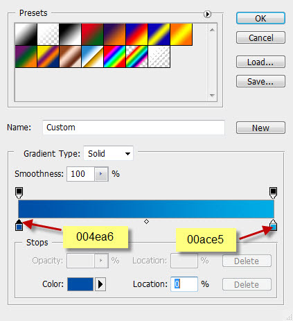 2 grad 1 Hiệu Ứng Photoshop: Nước Chảy trên Bề Mặt Chữ   thiết kế web