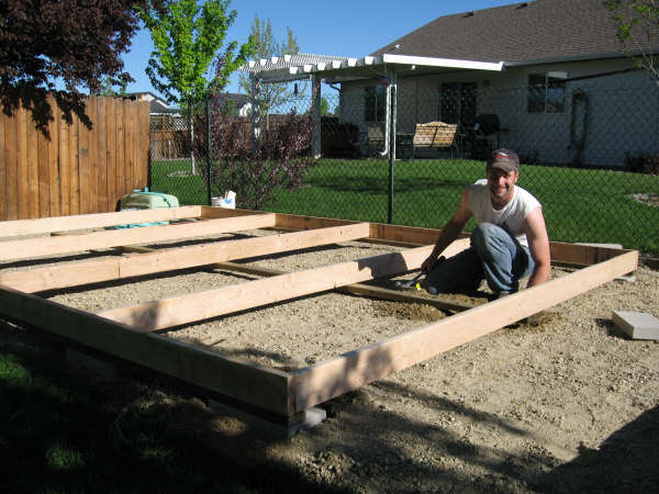 How To Build A Shed Concrete Floor PDF Plans 8 x 10 x 12 x 14 x 16 ...