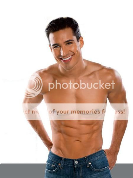 mario lopez shirt off