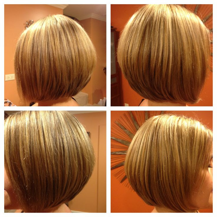 Bob haircut and blonde highlights. | Haircuts | Pinterest