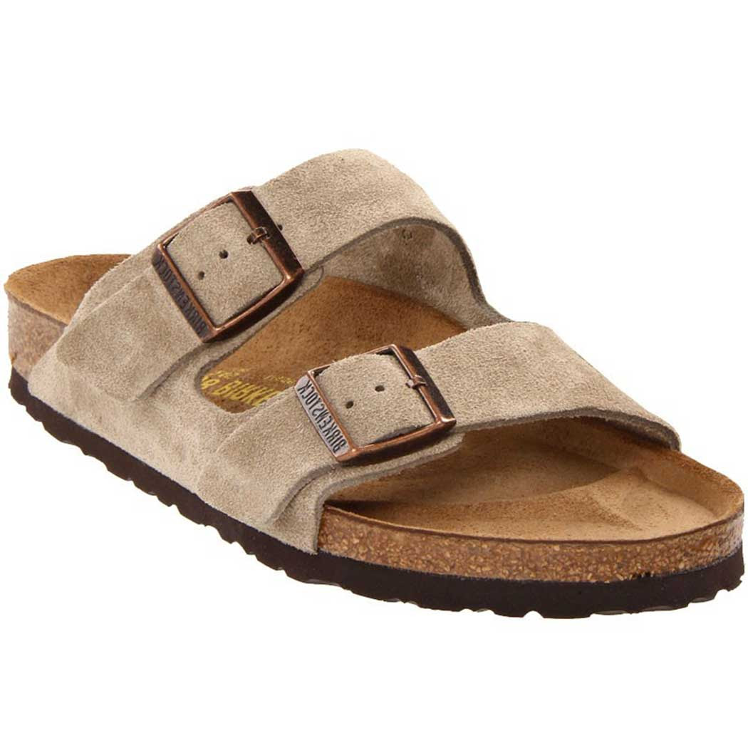 Birkenstock Arizona Taupe Suede 5146 (Unisex)