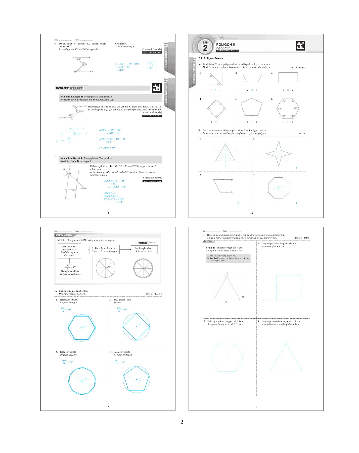 Jawapan Lengkap Matematik Tingkatan 2  mweosmalay