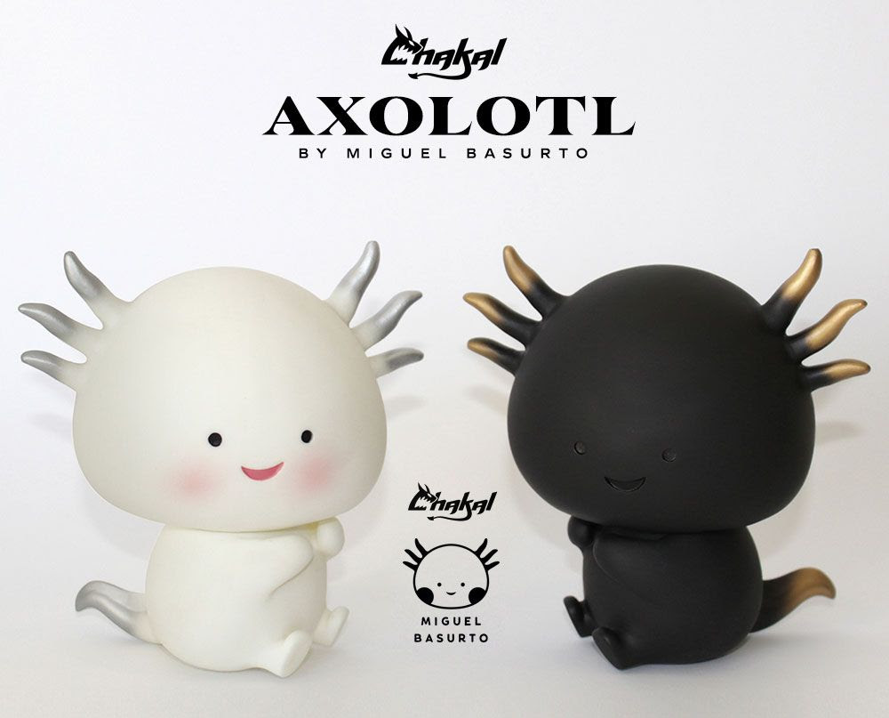 Miguel Basurto (Savage) x Chakaltois - AXOLOTL in Black & White released!!!