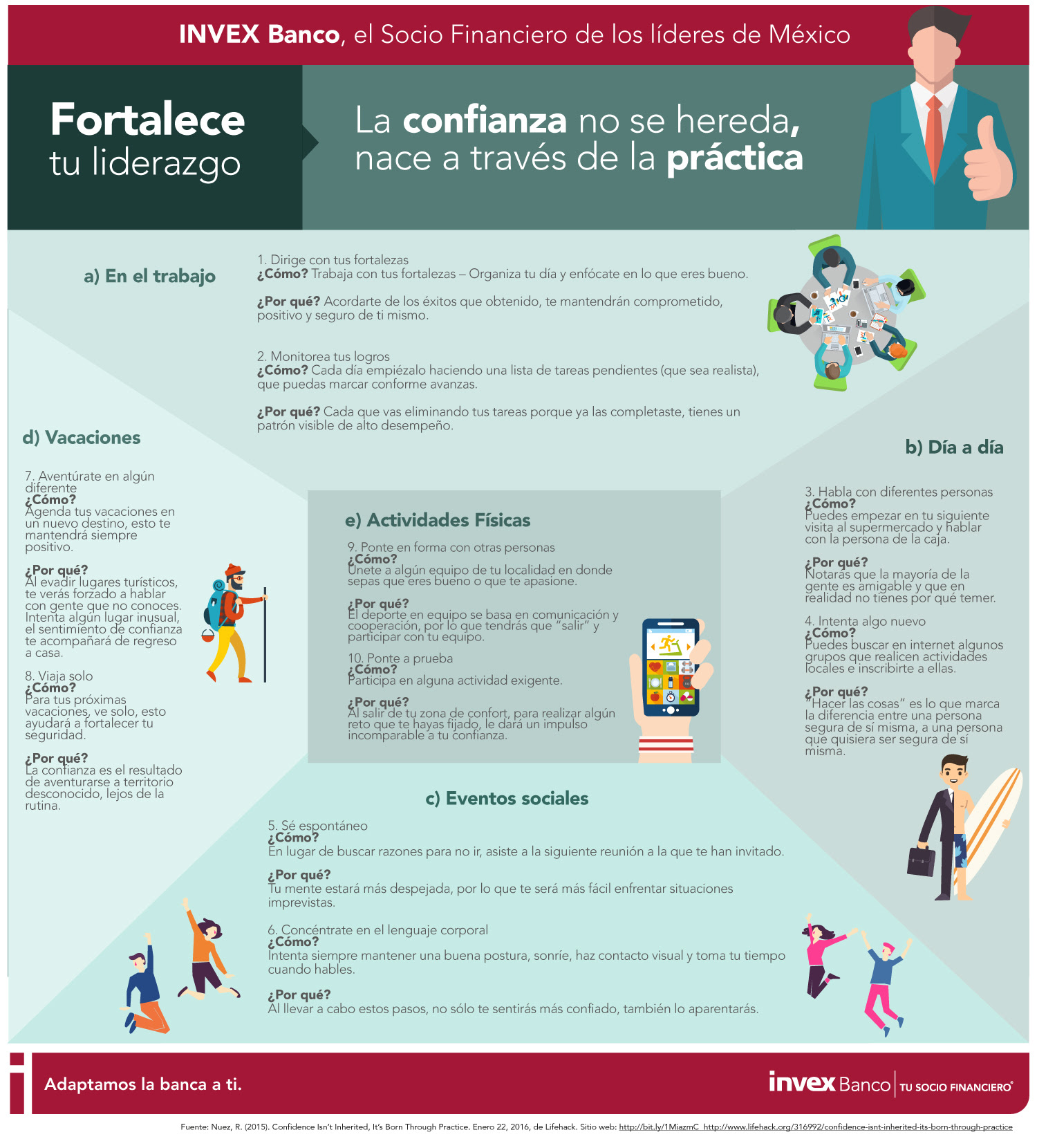 La confianza no se hereda; nace a través de la práctica