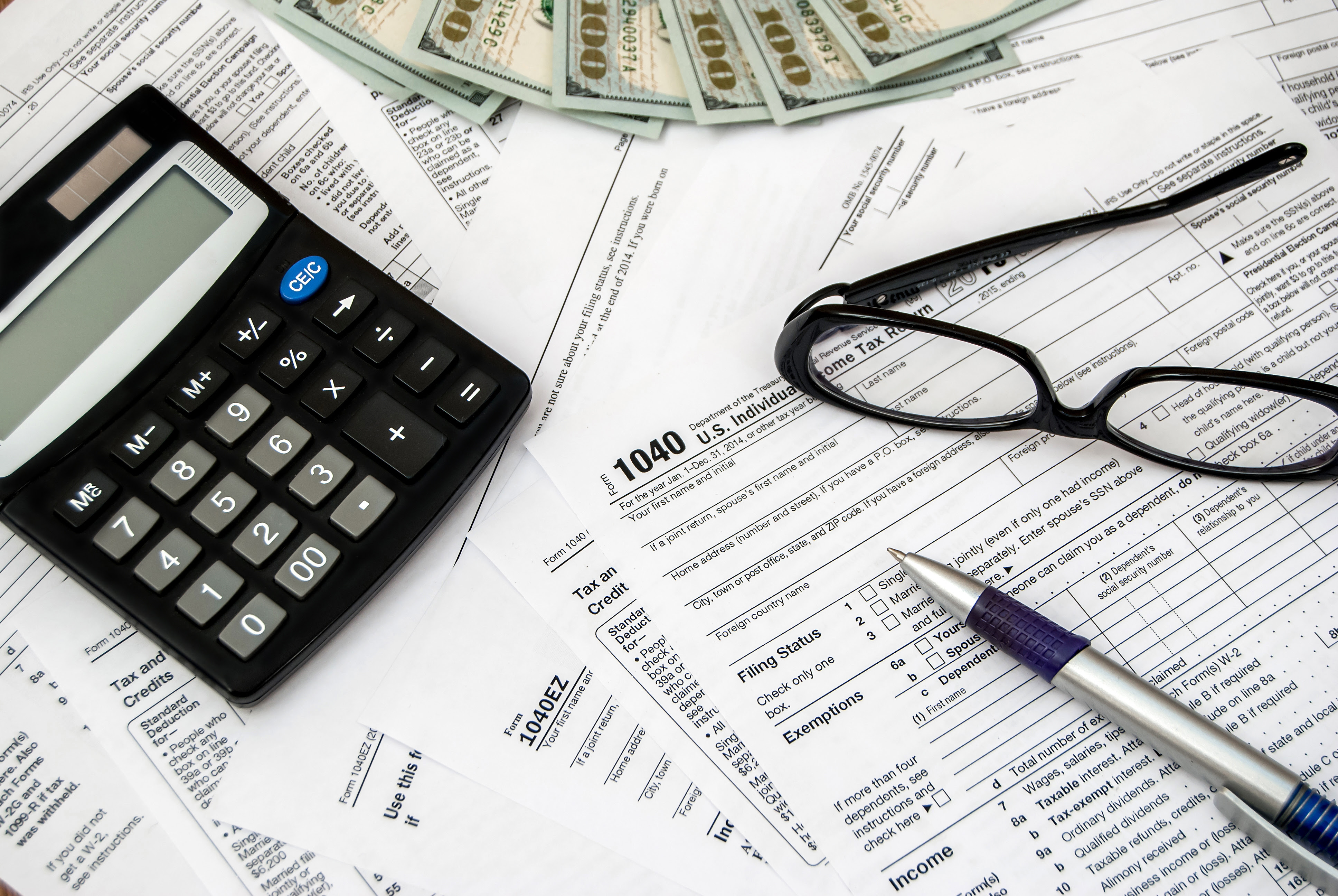 Things to file for taxes