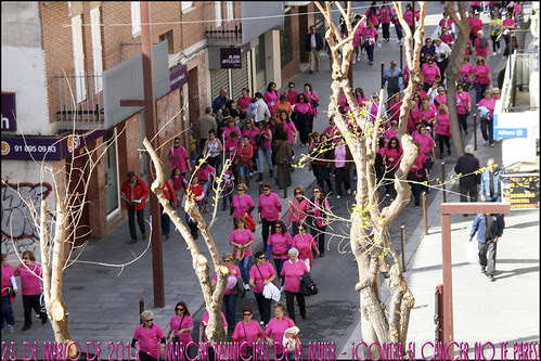 25 de marzo de 2012 - I Marcha Municipal de la Mujer - ¡Contra el cáncer no te pares!