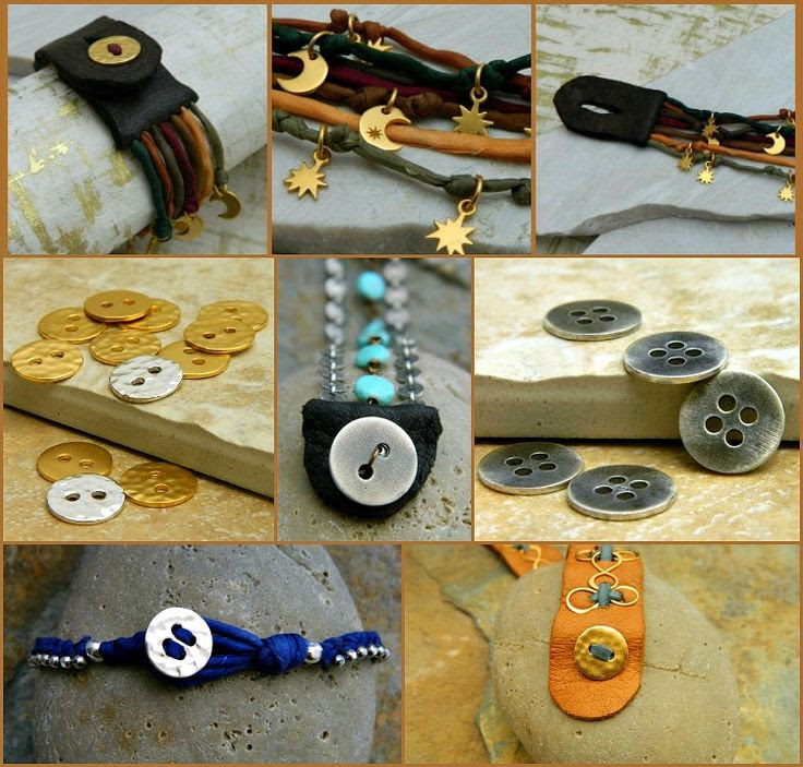 How-To Video :: Use Buttons As Jewelry Clasps