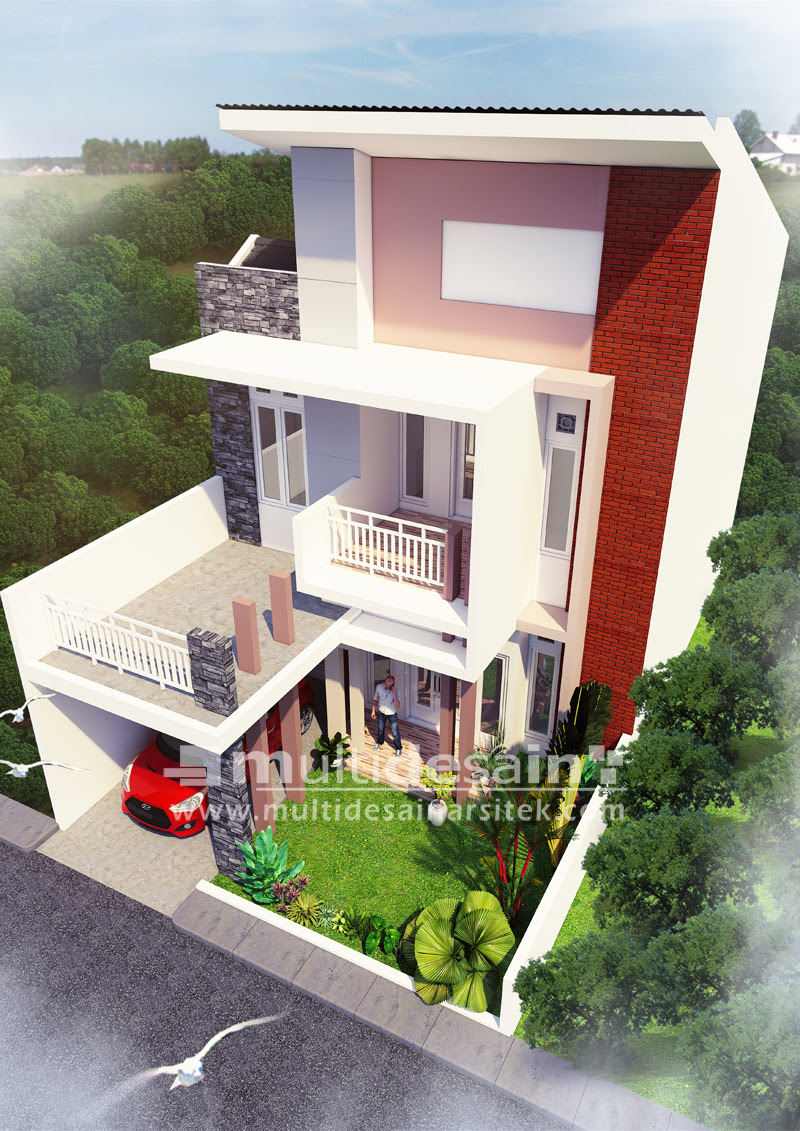 rumah minimalis modern 2 lantai di surabaya MultiDesain rumah minimalis modern 2 lantai di surabaya MultiDesain