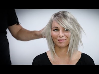 Silver Blonde Hair Color with Shadow Root Tutorial