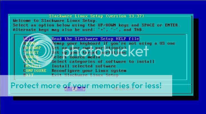 Slackware installation 5