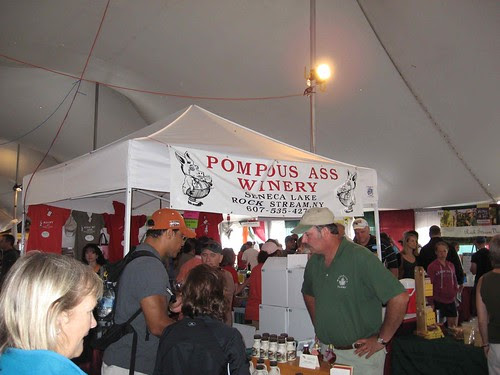 Pompous Ass Winery sign
