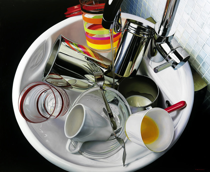 photorealistic paintings by roberto bernardi 9 Photorealistic Still Life Paintings by Roberto Bernardi