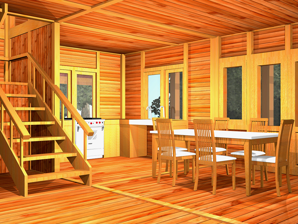 Interior Rumah  Kayu  by insomnia devil on DeviantArt