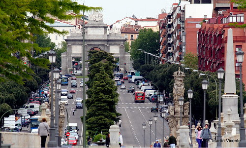 En o desde el puente de Toledo