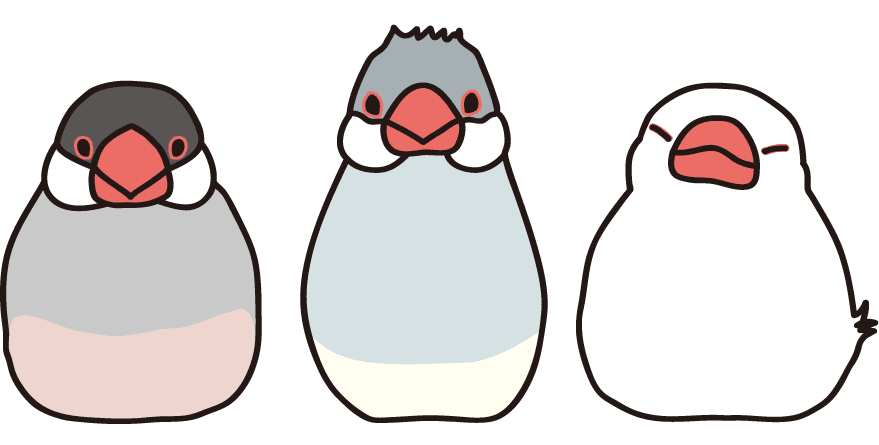 文鳥堂 文鳥グッズあります 文鳥グッズや出展イベントのご案内をしています