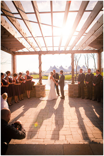 Katherine & Ryan's fall wedding in Pecatonica, near Rockford, IL