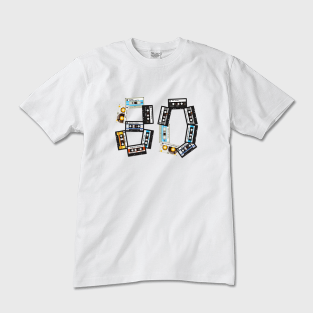 カセットテープが熱い ゴキゲンなカセットテープtシャツ新着デザイン オオシカケンイチ 株式会社 Shikachan Studio ノスタルジック Pop キャラクターデザイン イラスト アニメーション制作