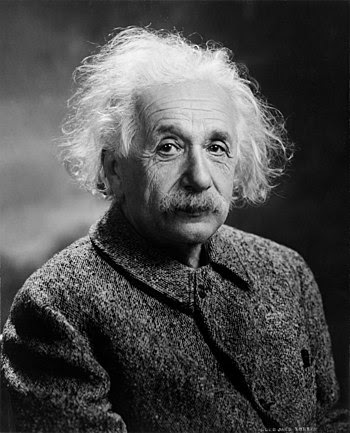 English: Albert Einstein Français : portrait d...