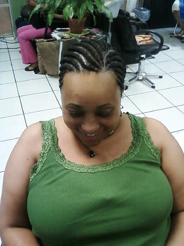 Cornrows with extensions