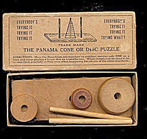 The Panama Cone or Disc Puzzle, Early 1900s (Games) at 