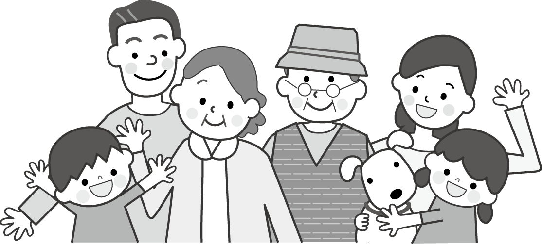 家族のイラスト 無料イラスト フリー素材2