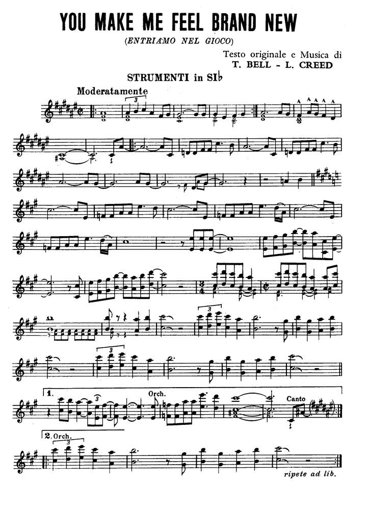 You Make Me Feel Brand New The Stylistic Sheet Music Easy Sheet Music