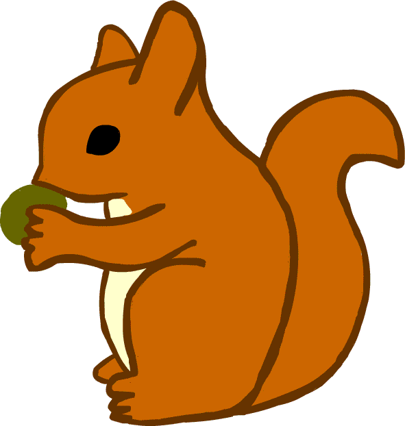 リス イラスト 無料 Gif