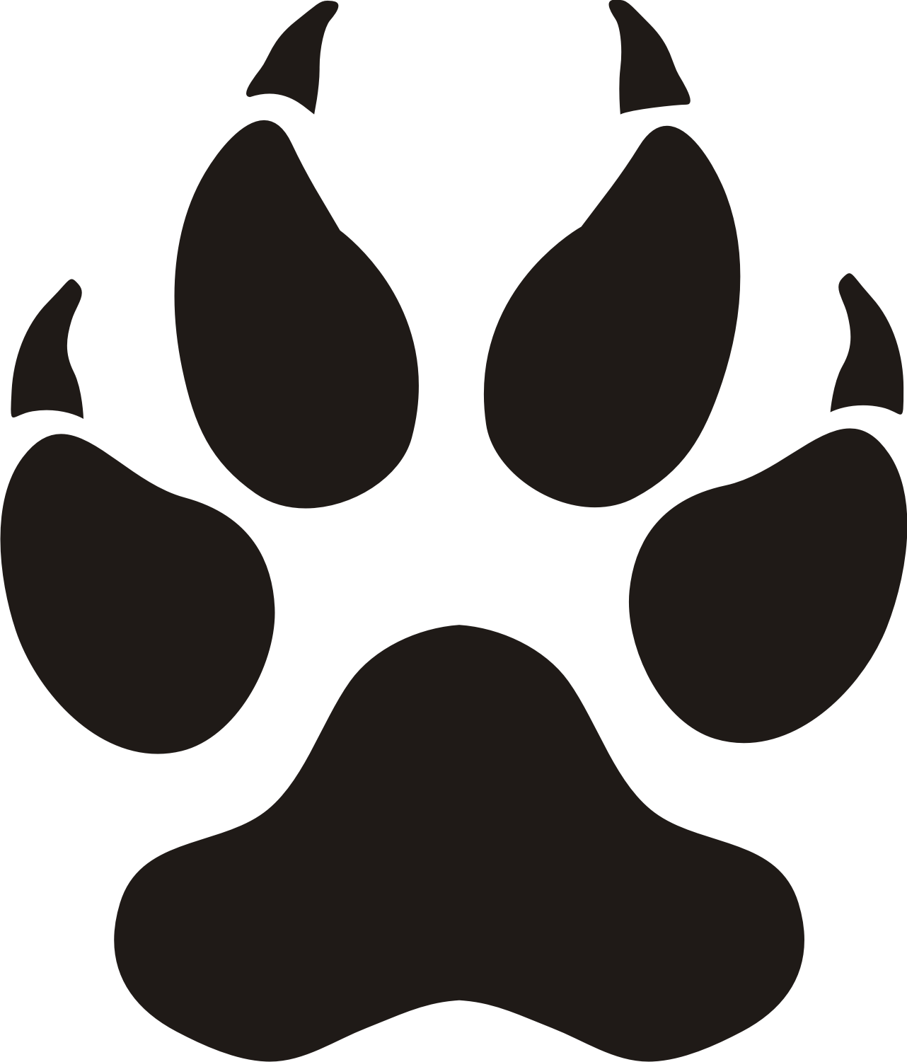 Download Vector Paw Prints - ClipArt Best